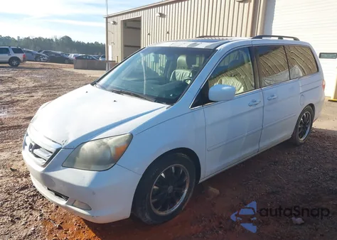 2007 Honda Odyssey Touring из США, поврежденный, VIN 5FNRL38897B088701